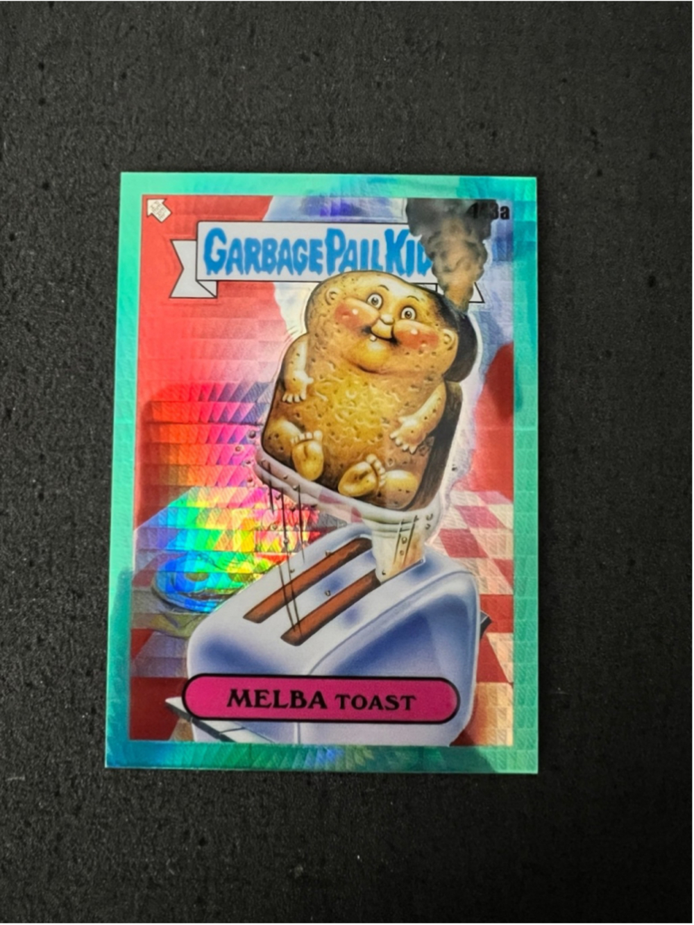 Melba Toast - 2021 Topps Garbage Pail Kids - Aqua Prism - #118/199